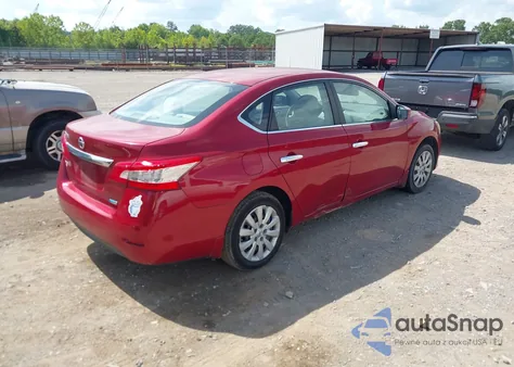 2013 Nissan Sentra S from USA, damaged, VIN 3N1AB7AP1DL634349